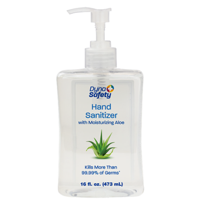 1432 Dynarex Sannytize Instant Hand Sanitizer contains 62% Ethyl Alcohol and come packed in a 16-ounce bottle